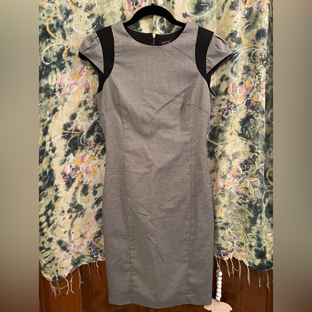 Zara Houndstooth Dress